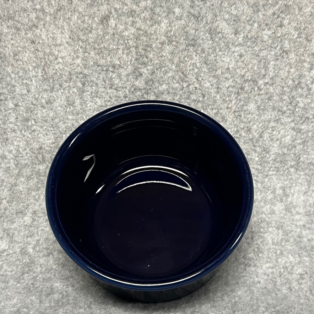 Fiesta Ramekin Individual Baker Cobalt Blue 8oz Ceramic 4x2‎ USA HLC